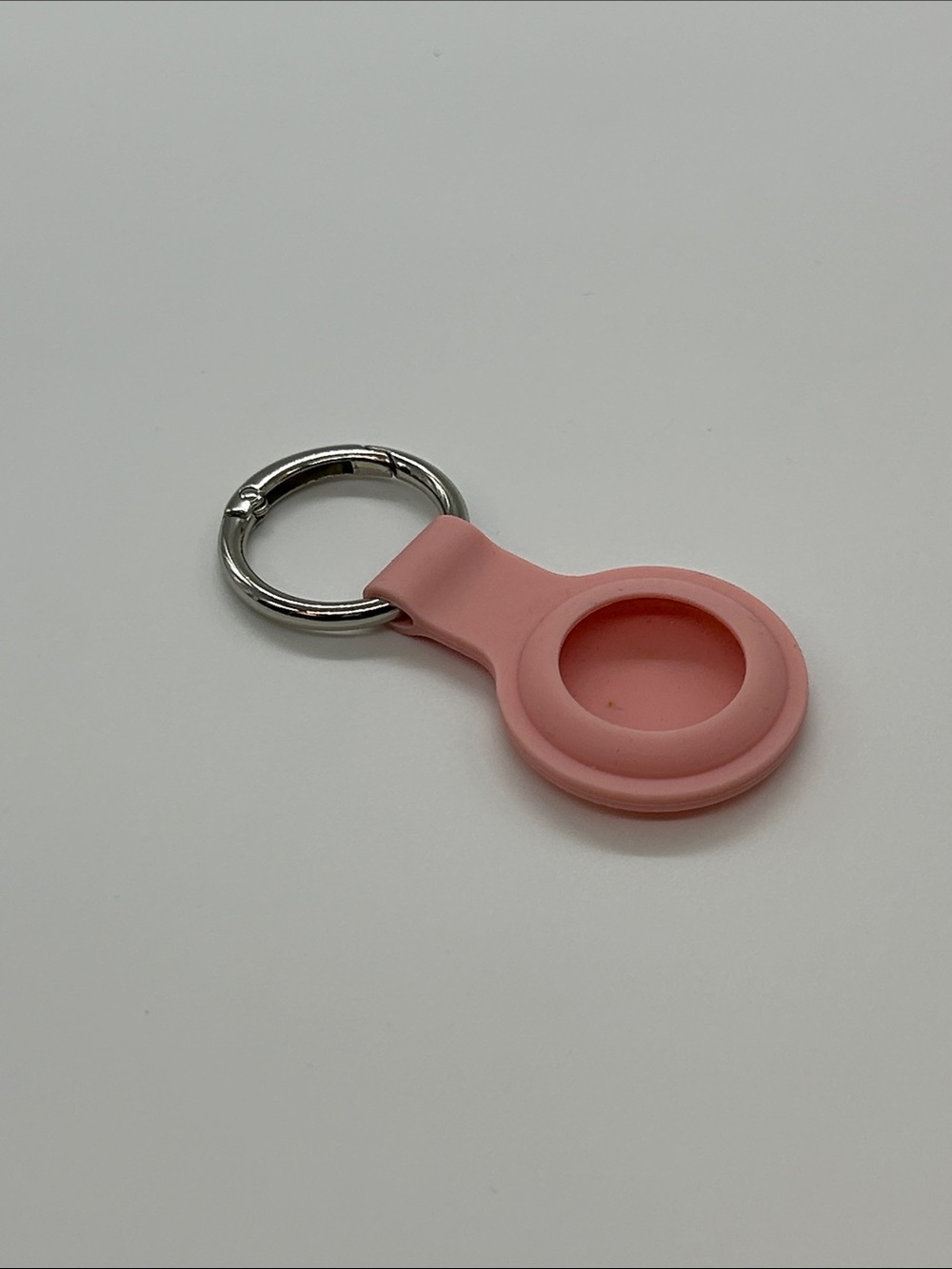 Silicone Keyring Holder for Tracker - Pink